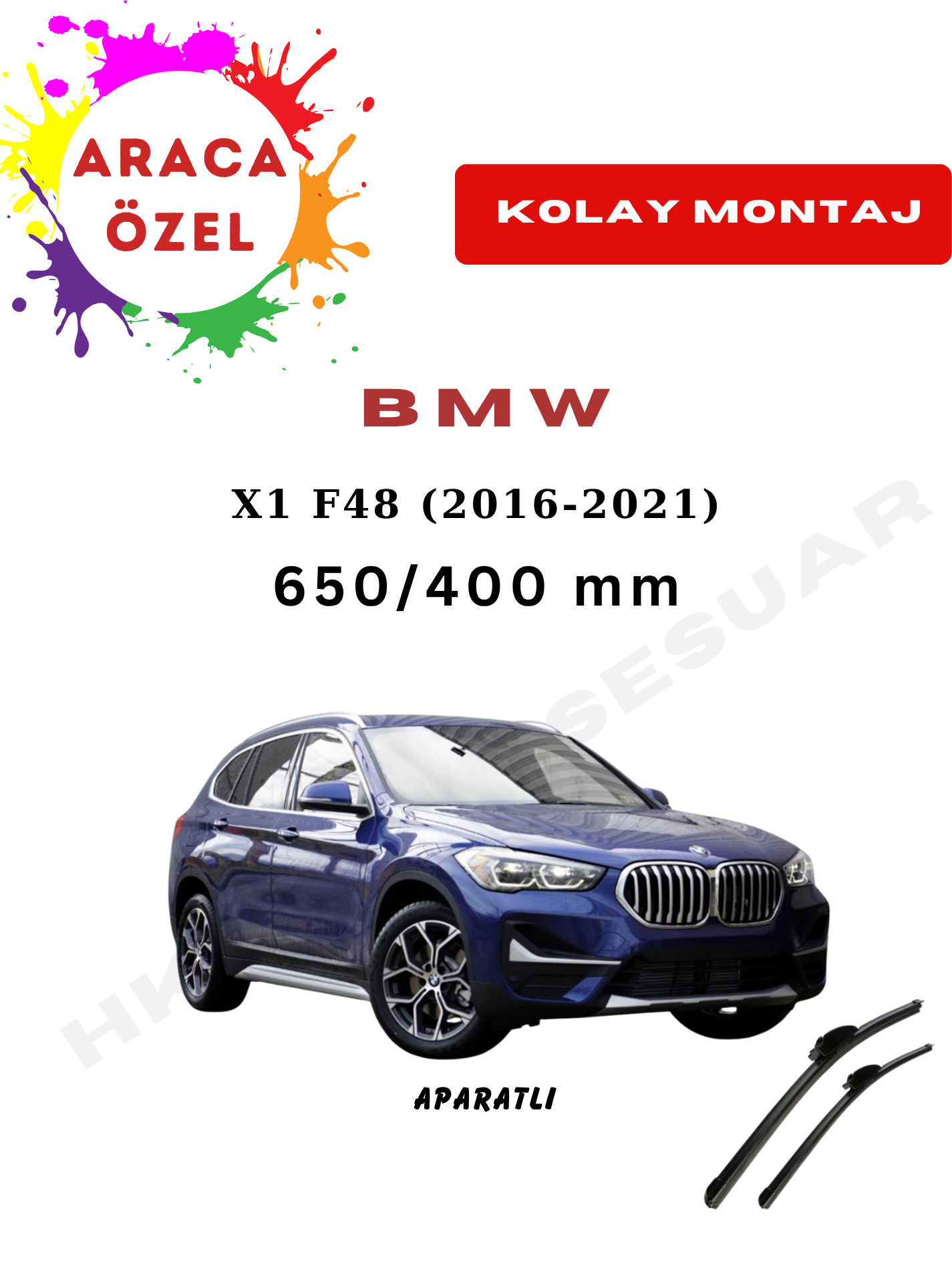 BMW X1 Silecek (2016-2021 F48)