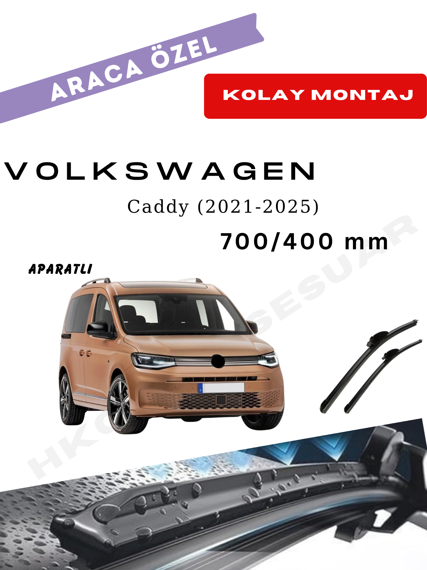 VW Caddy Silecek (2021-2025)