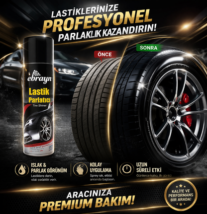 Premium Reifen-Glanzspray Aerosol 500 ml