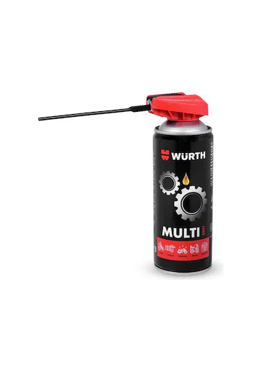 Würth Multi 5in1 Mehrzweckreinigungsspray 400 ml-Kobra-Sprühkopf