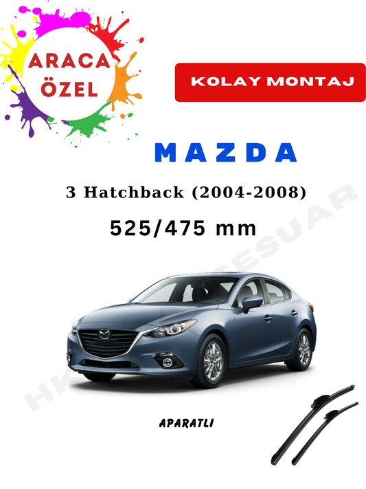 Mazda 3 Hatchback Silecek (2004-2008)