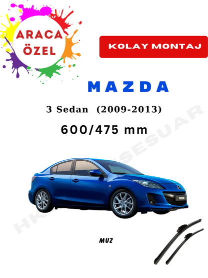 Mazda 3 Sedan Silecek (2009-2013)