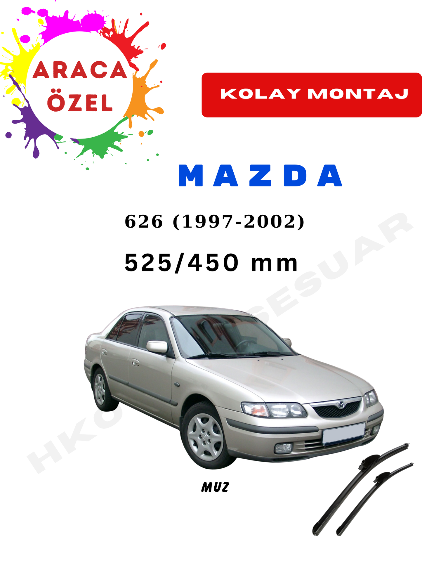 Mazda 626 Silecek (1997-2002)