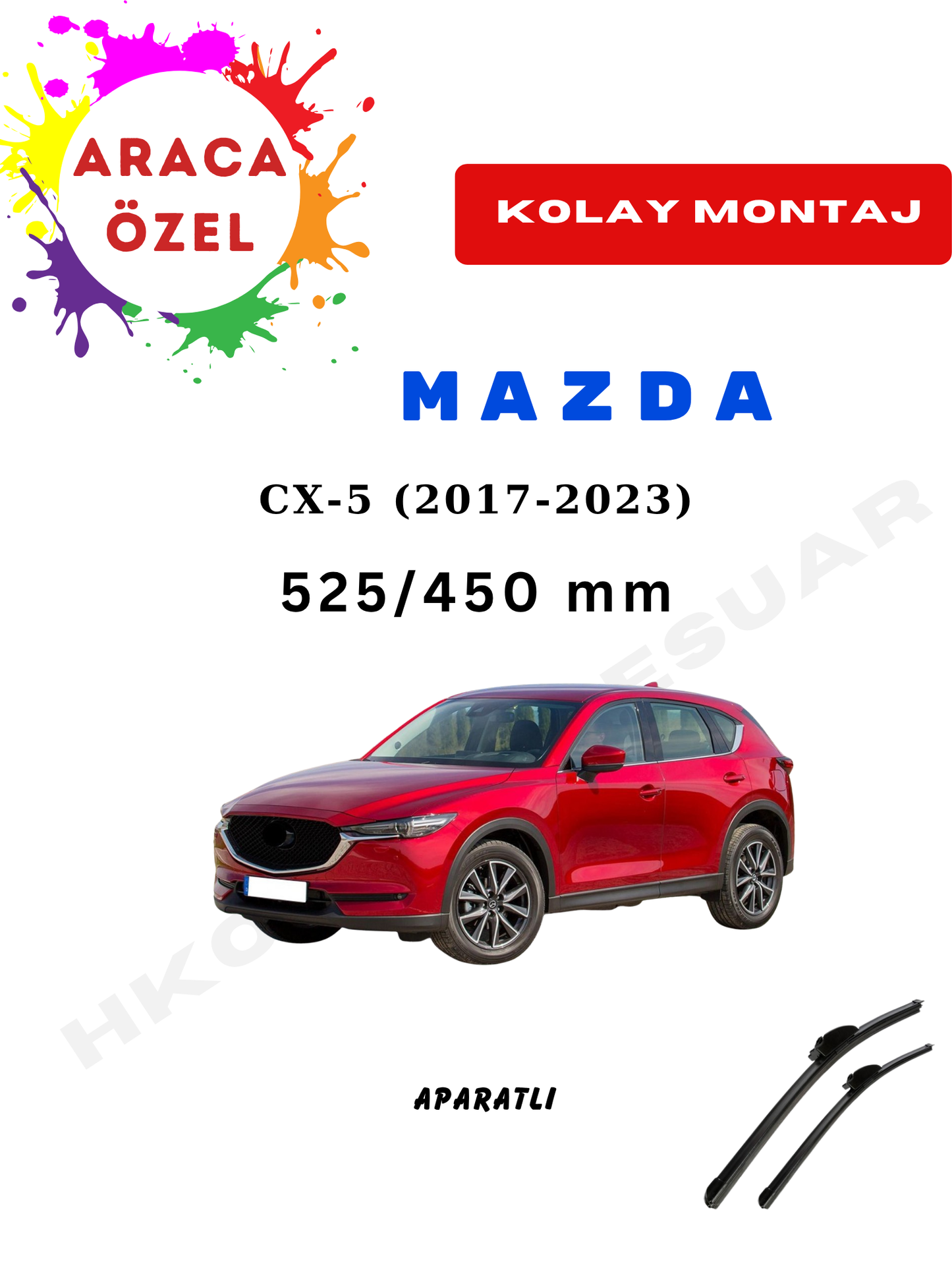 Mazda CX-5 Silecek (2017-2023)