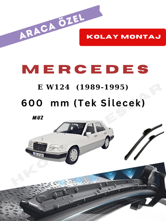 Mercedes E W124 Tek Silecek (1989-1995)
