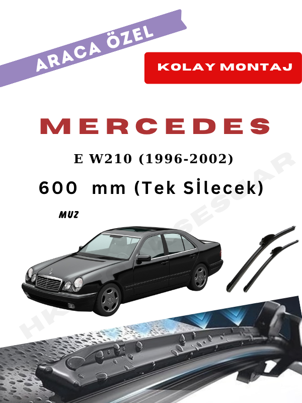 Mercedes E W210 Tek Silecek (1996-2002)