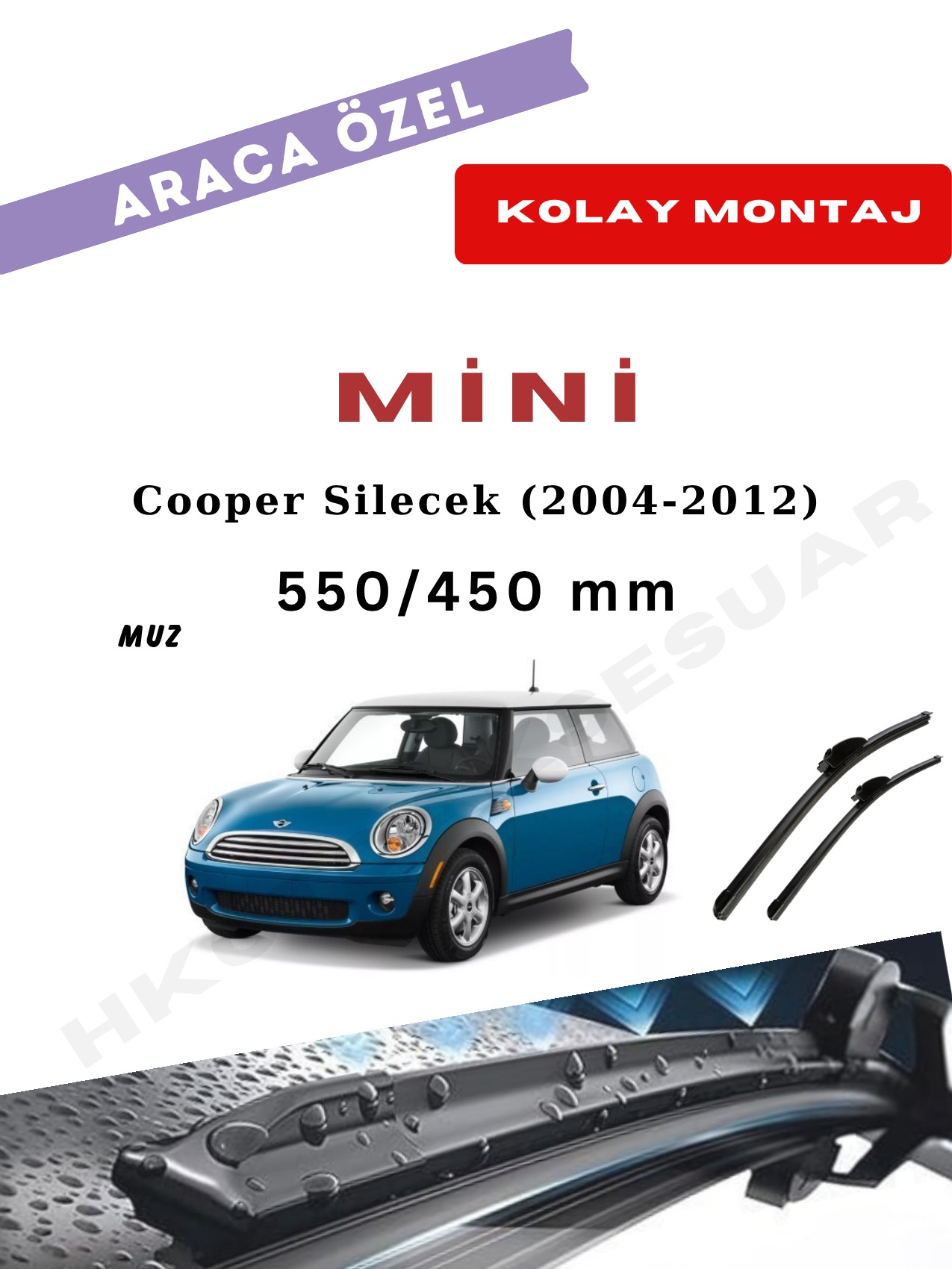 Mini Cooper Silecek (2004-2012)