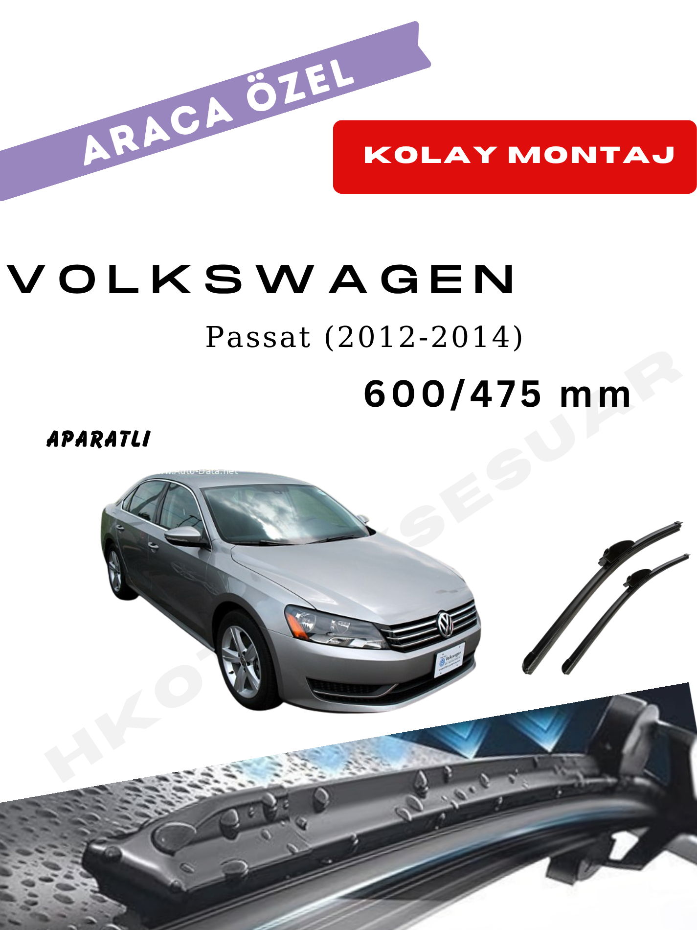 WW Passat Silecek (2012-2014)