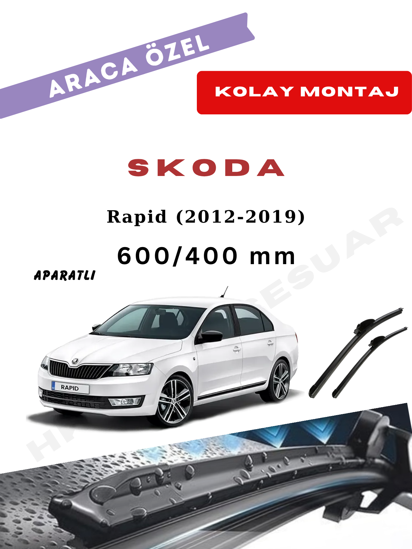 Skoda Rapid Silecek (2012-2019)