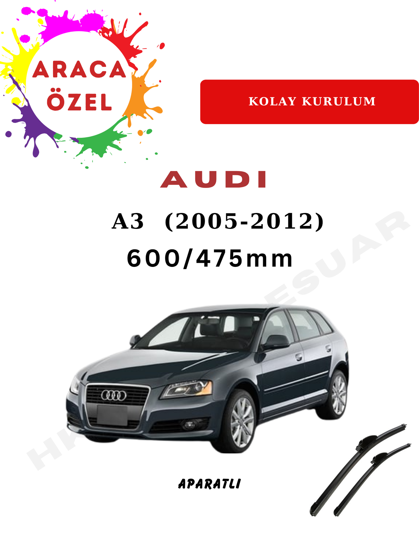 Audi A3 Silecek (2005-2012)