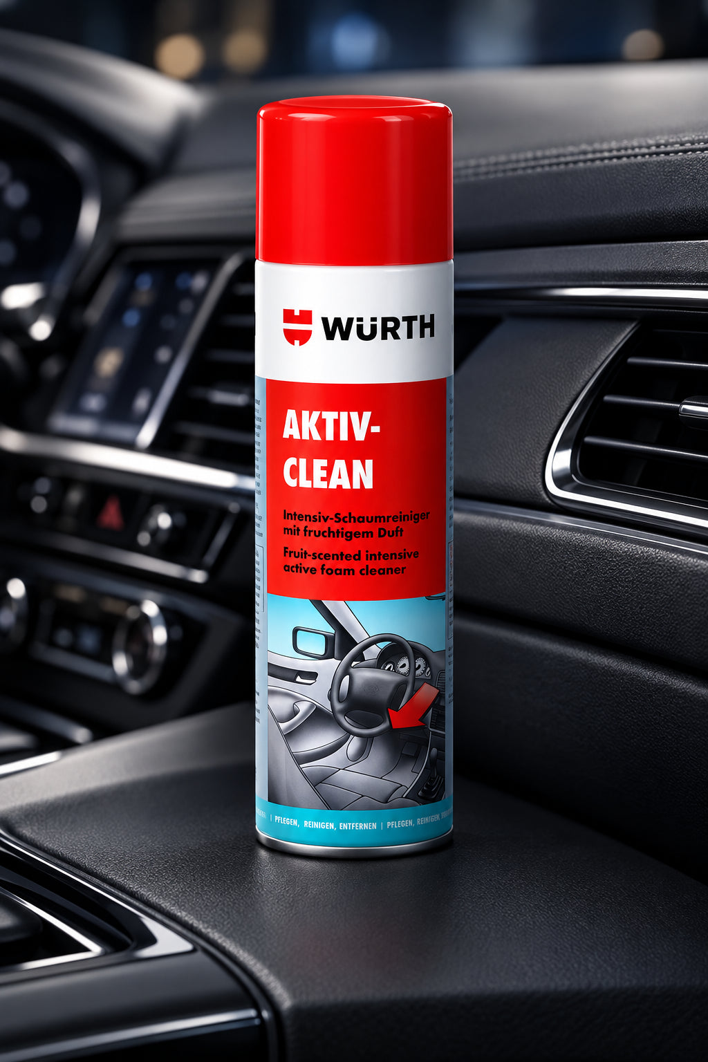 Würth Active Clean All-Purpose Foam Cleaner 500 ml