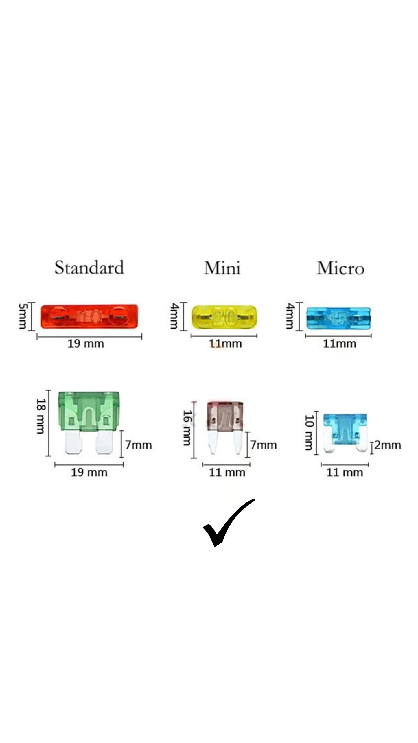 Mini Bıçak Sigorta Çoklayıcı 2 adet sigorta hediyeli