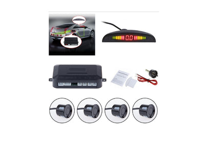Universeller Parksensor akustisch Schwarz 18 mm